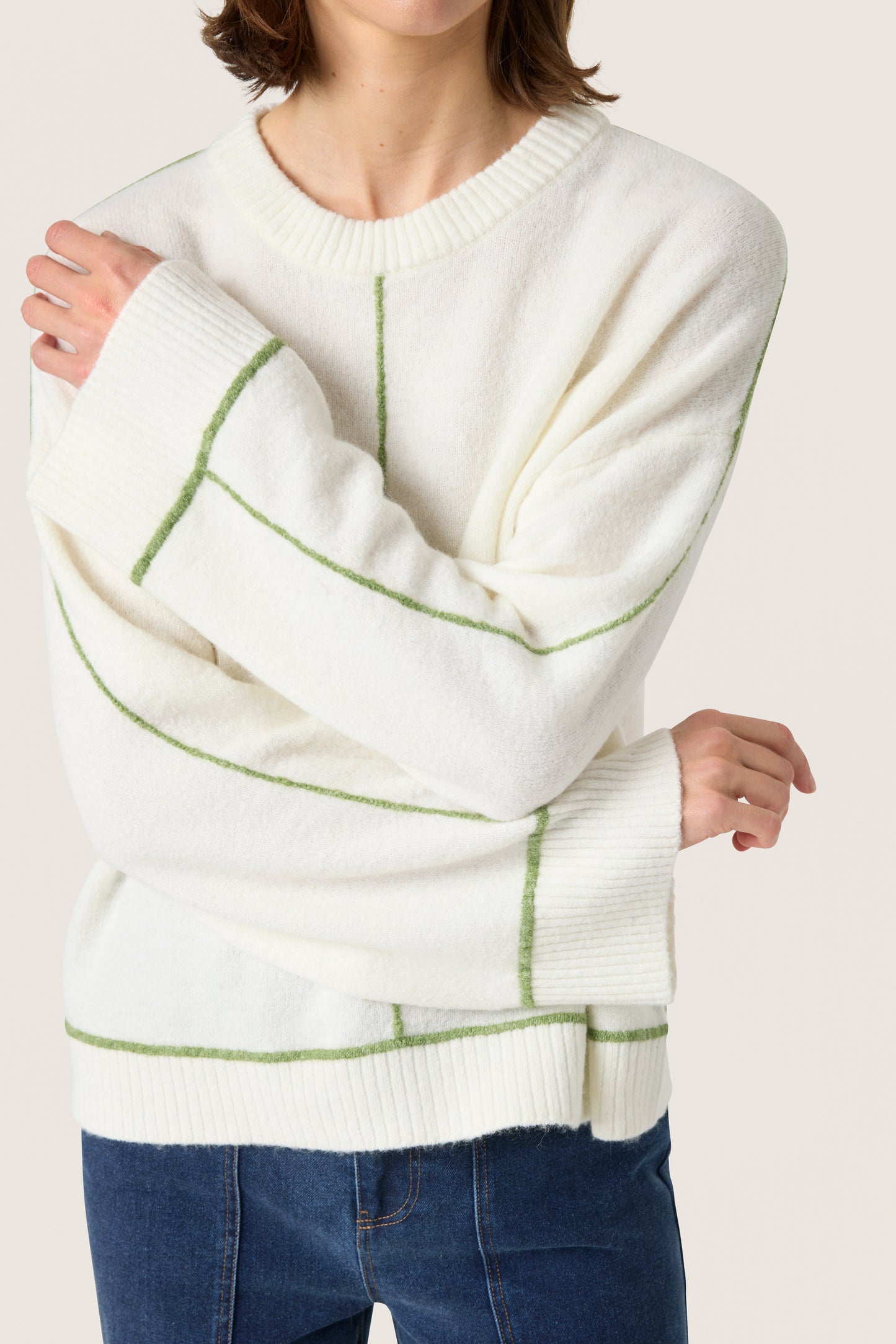 Soaked in Luxury Amani Contrast Pullover