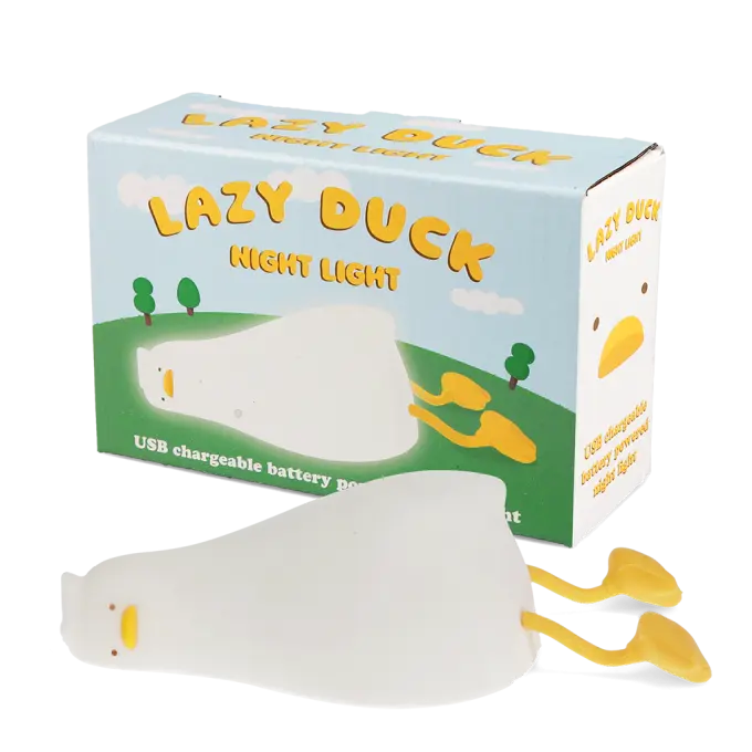 USB Rechargable Dimmable Night Light -Lazy Duck