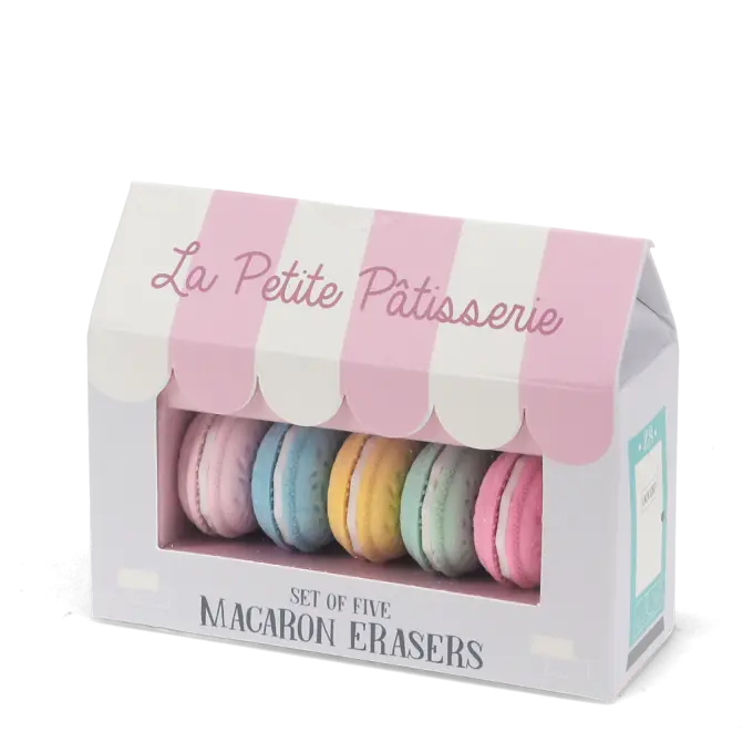 Erasers (Set of 5) - Macarons