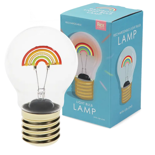 USB Rechargable Light Bulb Lamp - Rainbow