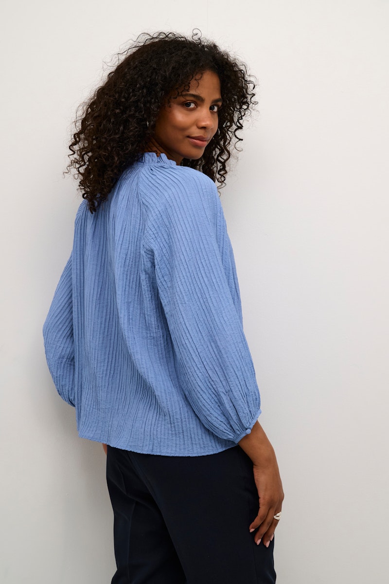 Kaffe Lianna Blouse in Ebb and Flow