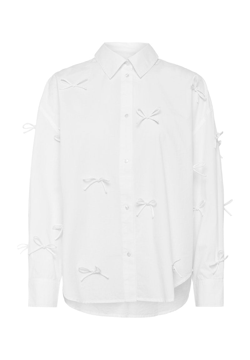 Soaked in Luxury Joa Shirt in Broken White