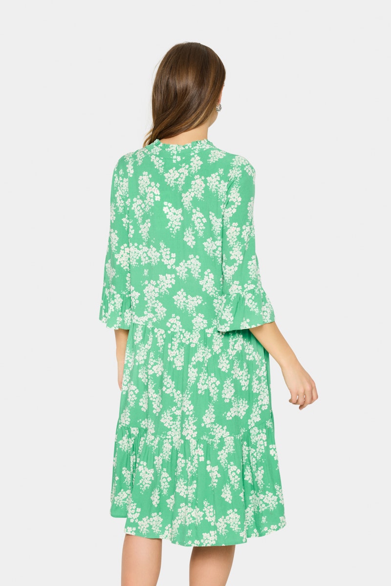 Saint Tropez Eda Dress in Greenbrair Flower Lane
