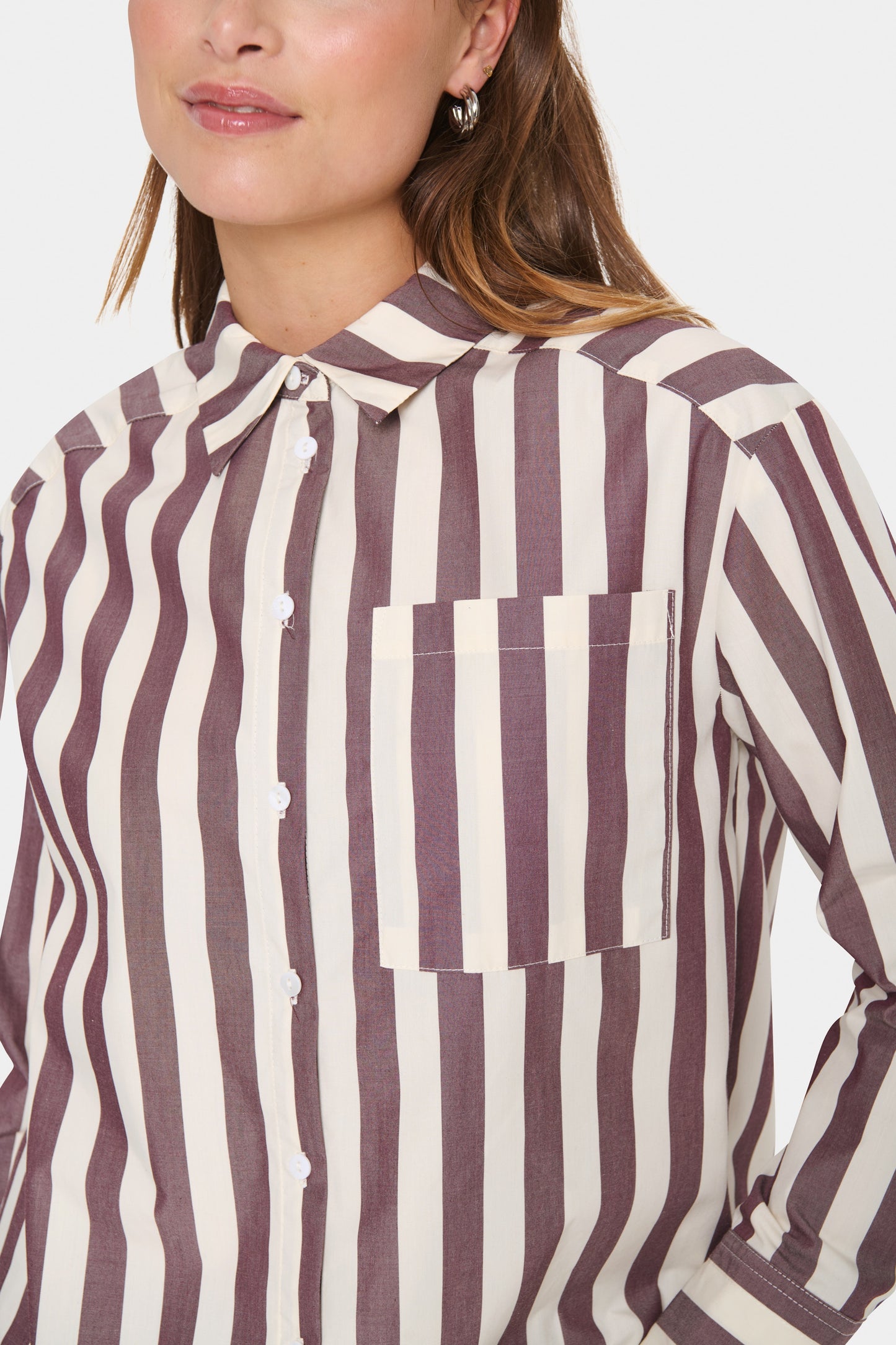 Soaked in Luxury Lieke Shirt in Decadent Chocolate Ice