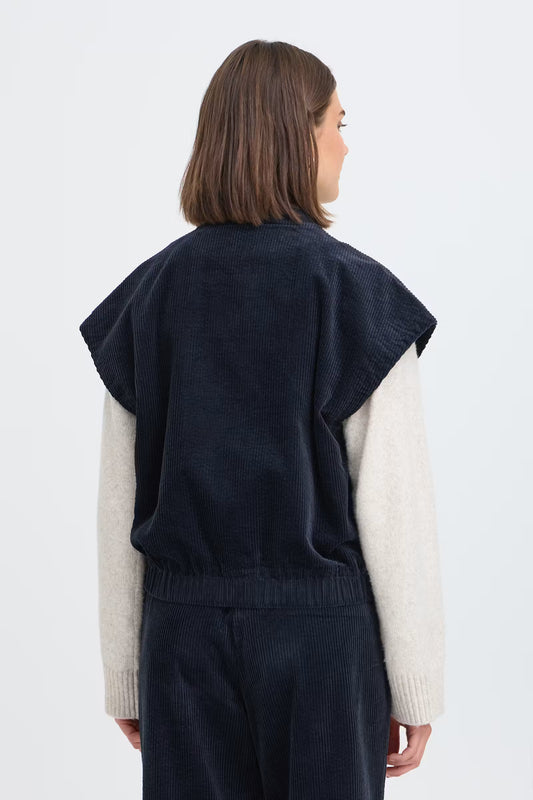 Fransa Salomi Waistcoat in Salute