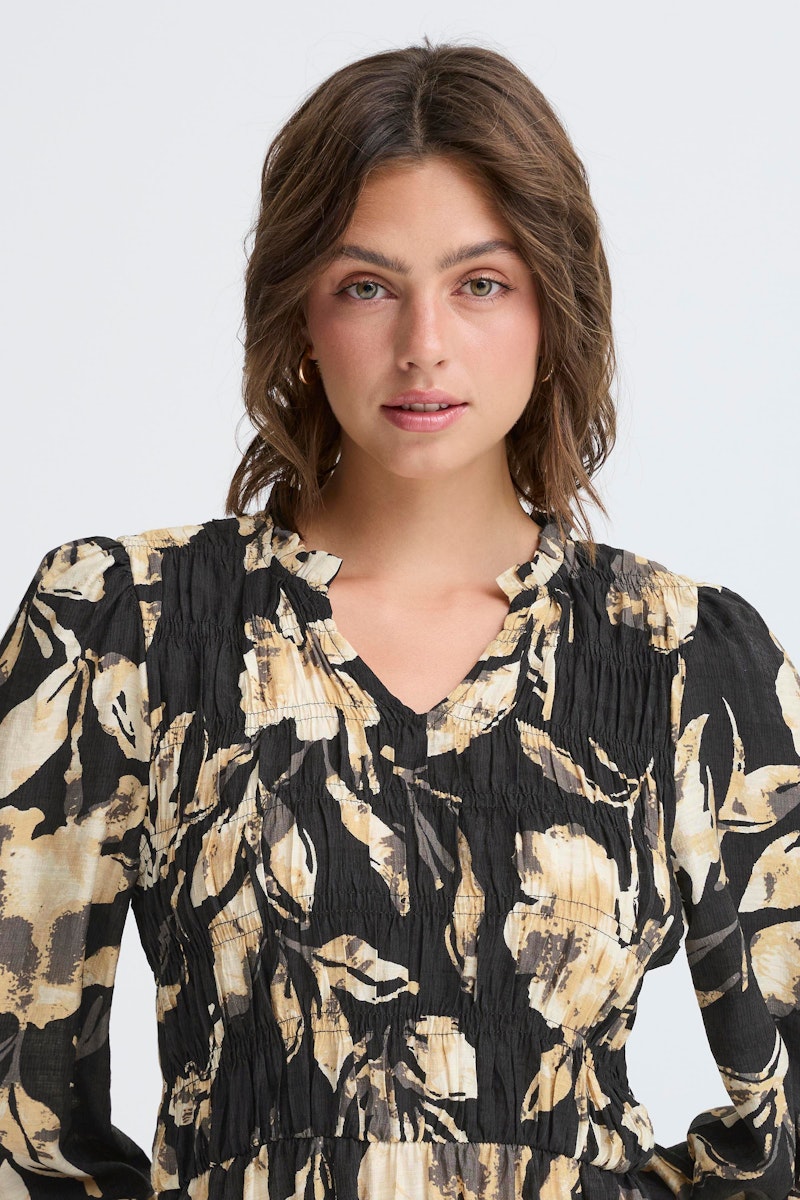 Fransa Ariana Dress in Dis Floral