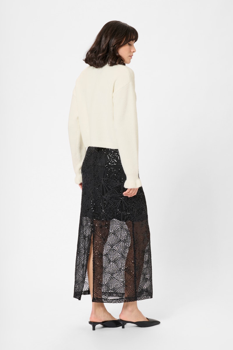 Kaffe Courson Cardigan in Chalk