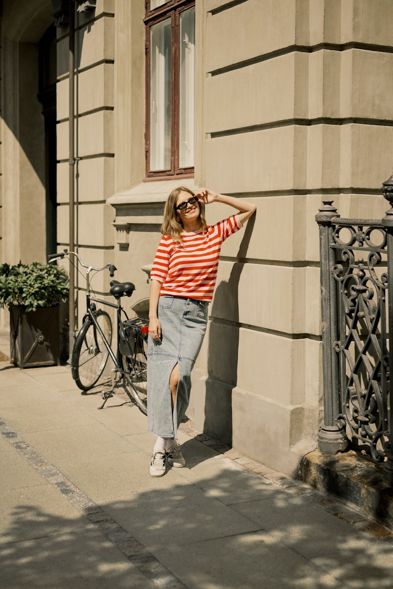 Fransa Lizza Pullover in Lotus True Red