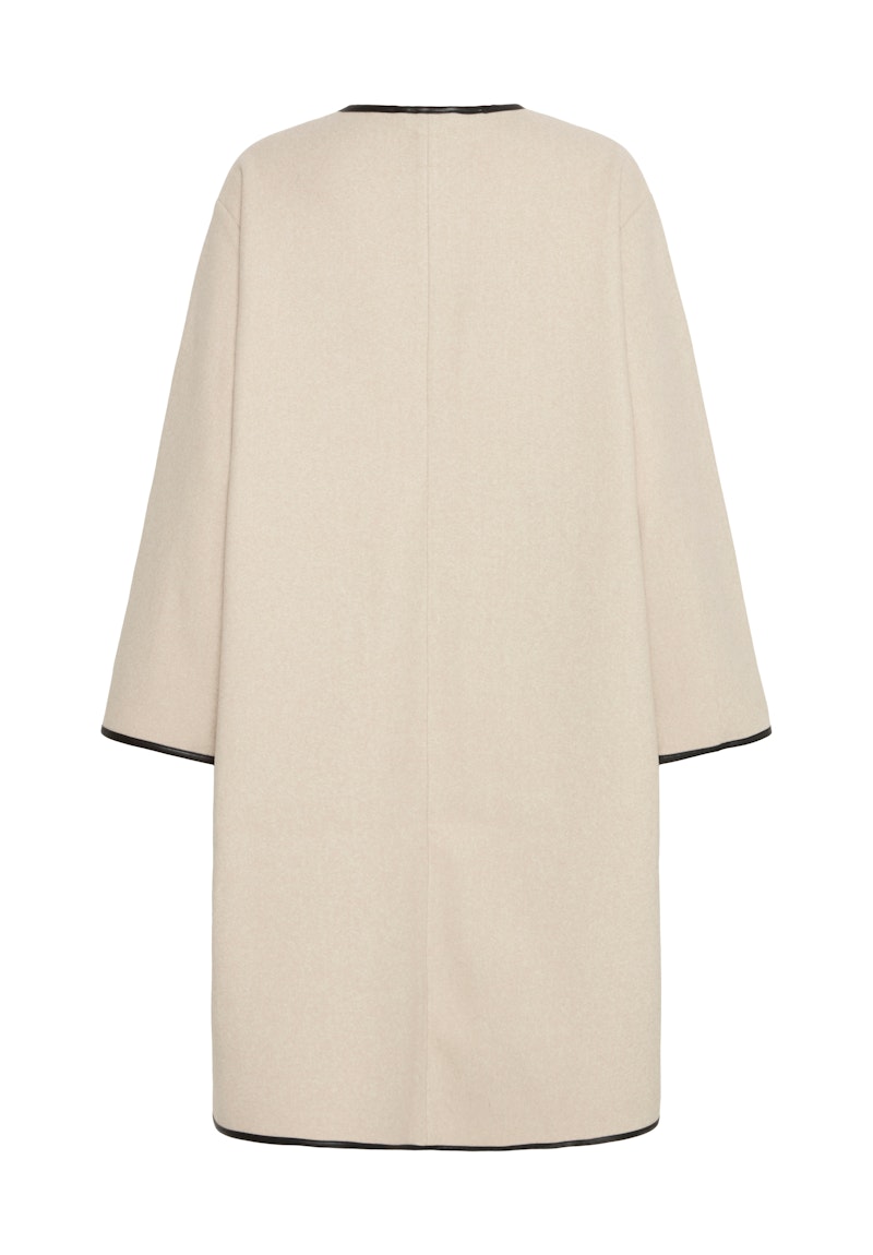 Fransa Elizabeth Jacket in Limestone Melange