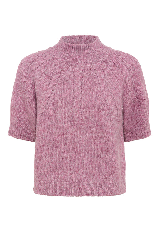 Kaffe Cuba Pullover in Tulipwood Melange