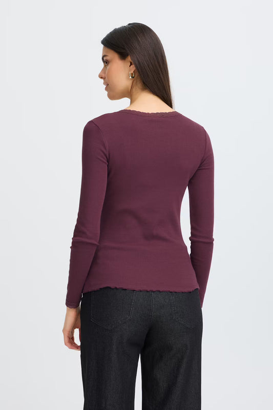 Fransa Hizamond Tee in Port Royal