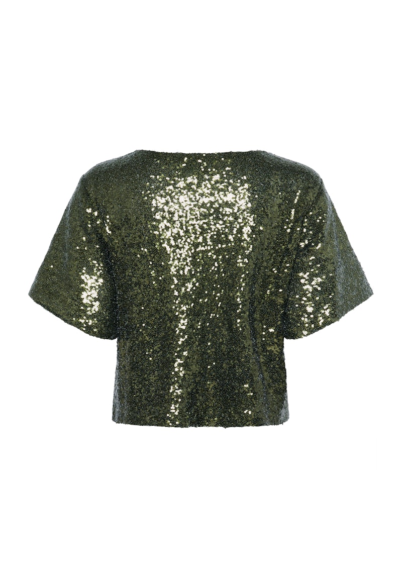 Kaffe Miranda Blouse in Ivy Green