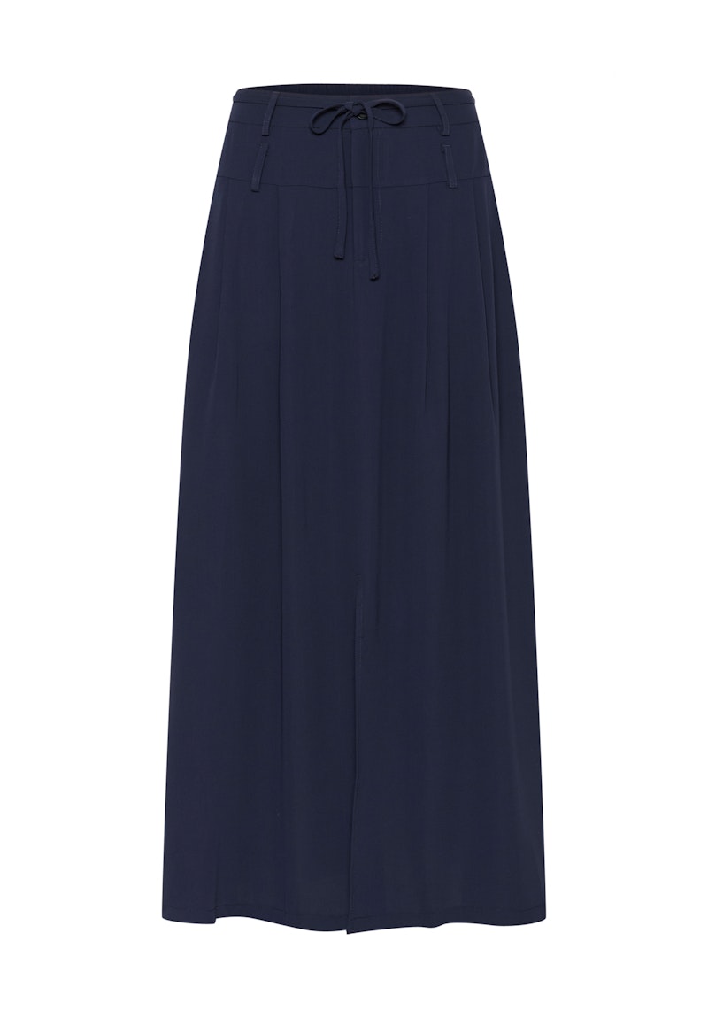 KAFFE Illis Skirt in Midnight Marine