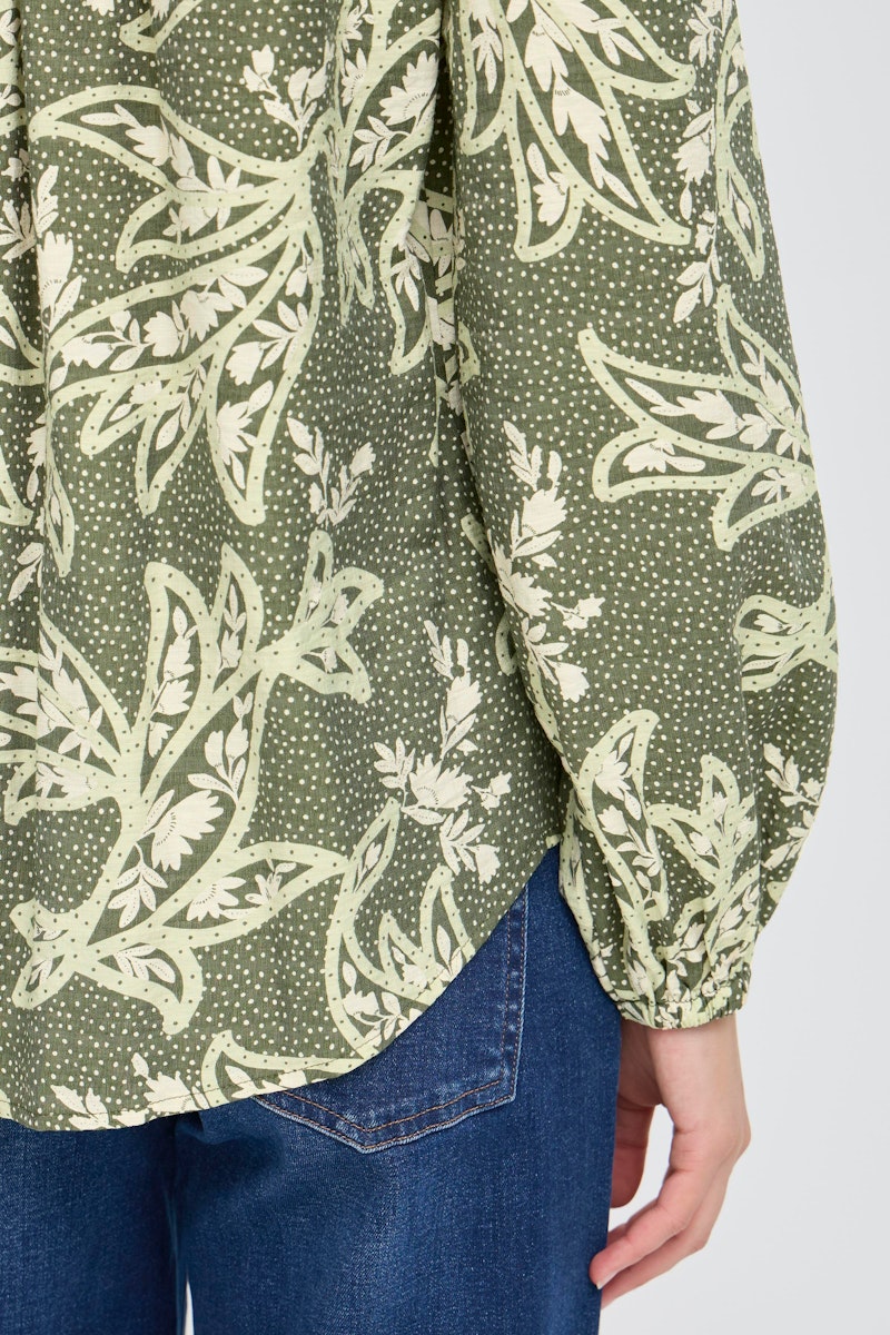 ICHI Finola Shirt in Vintage Floral