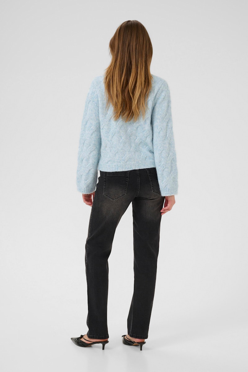 Kaffe Martha Cardigan in Windward Blue