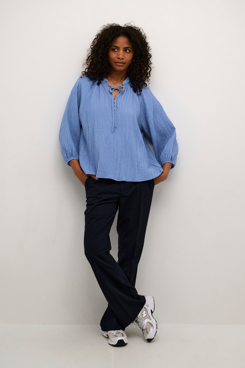 Kaffe Lianna Blouse in Ebb and Flow
