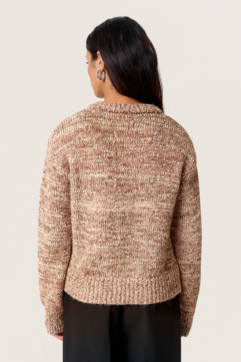 Soaked in Luxury Macawi Long Sleeve Buttoned Wool Blend Cardigan