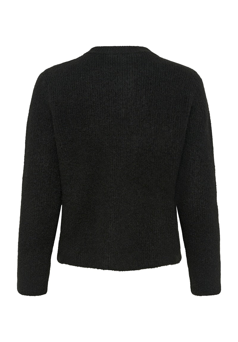 Kaffe May Cardigan in Black Deep