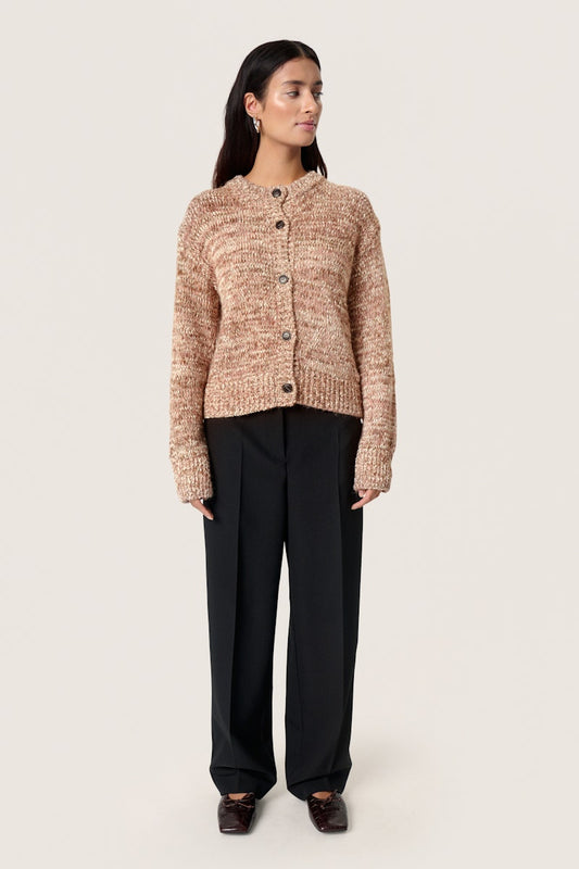 Soaked in Luxury Macawi Long Sleeve Buttoned Wool Blend Cardigan