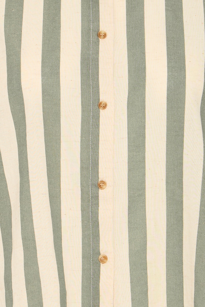 Fransa Maddie Shirt in Agave Green