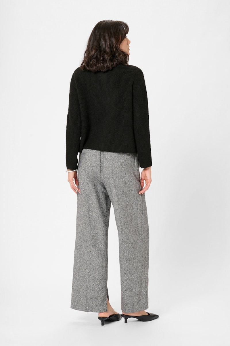 Kaffe May Cardigan in Black Deep