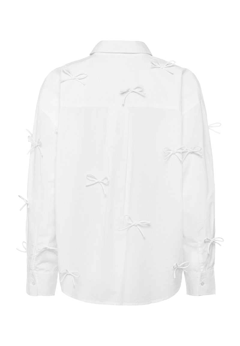 Soaked in Luxury Joa Shirt in Broken White