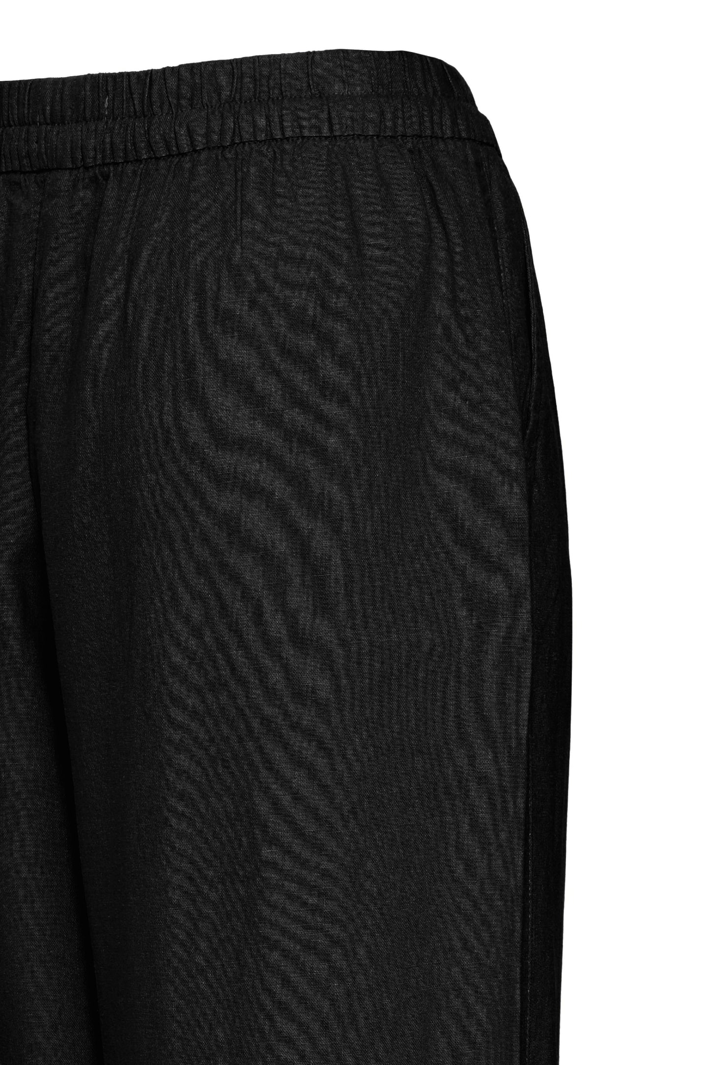 ICHI Linno Barrel Pant in Black