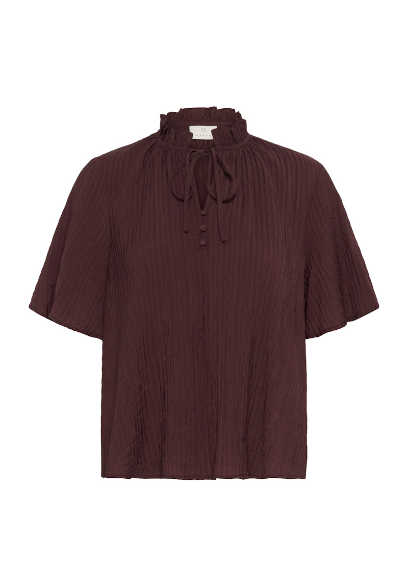 Fransa Lianna Blouse in Fudge