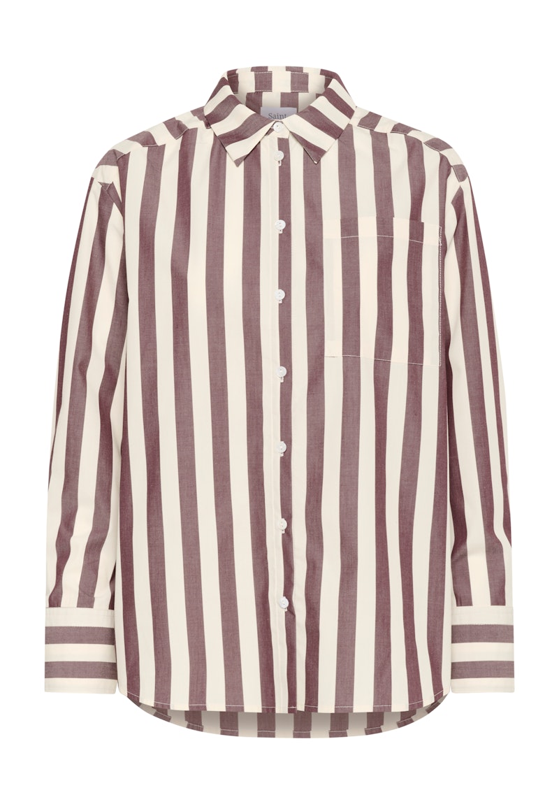 Soaked in Luxury Lieke Shirt in Decadent Chocolate Ice