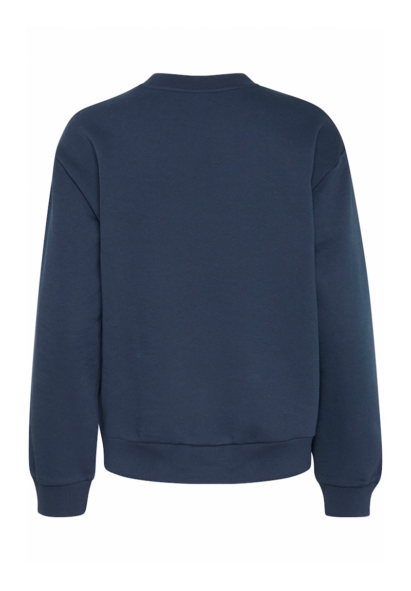 Fransa Ellen Sweatshirt in Midnight Marine