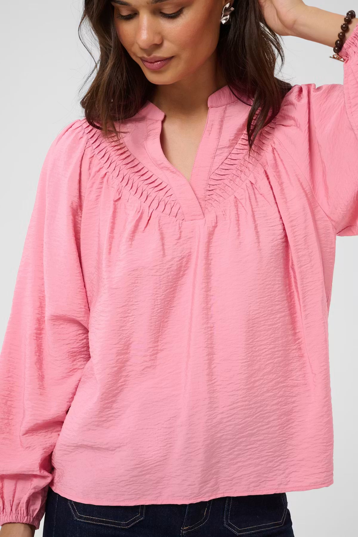 Kaffe Gilda Blouse in Wild Rose