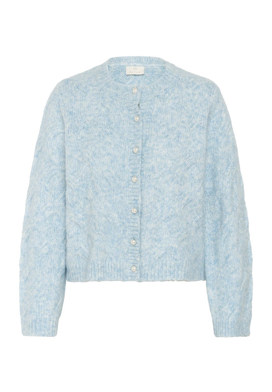 Kaffe Martha Cardigan in Windward Blue