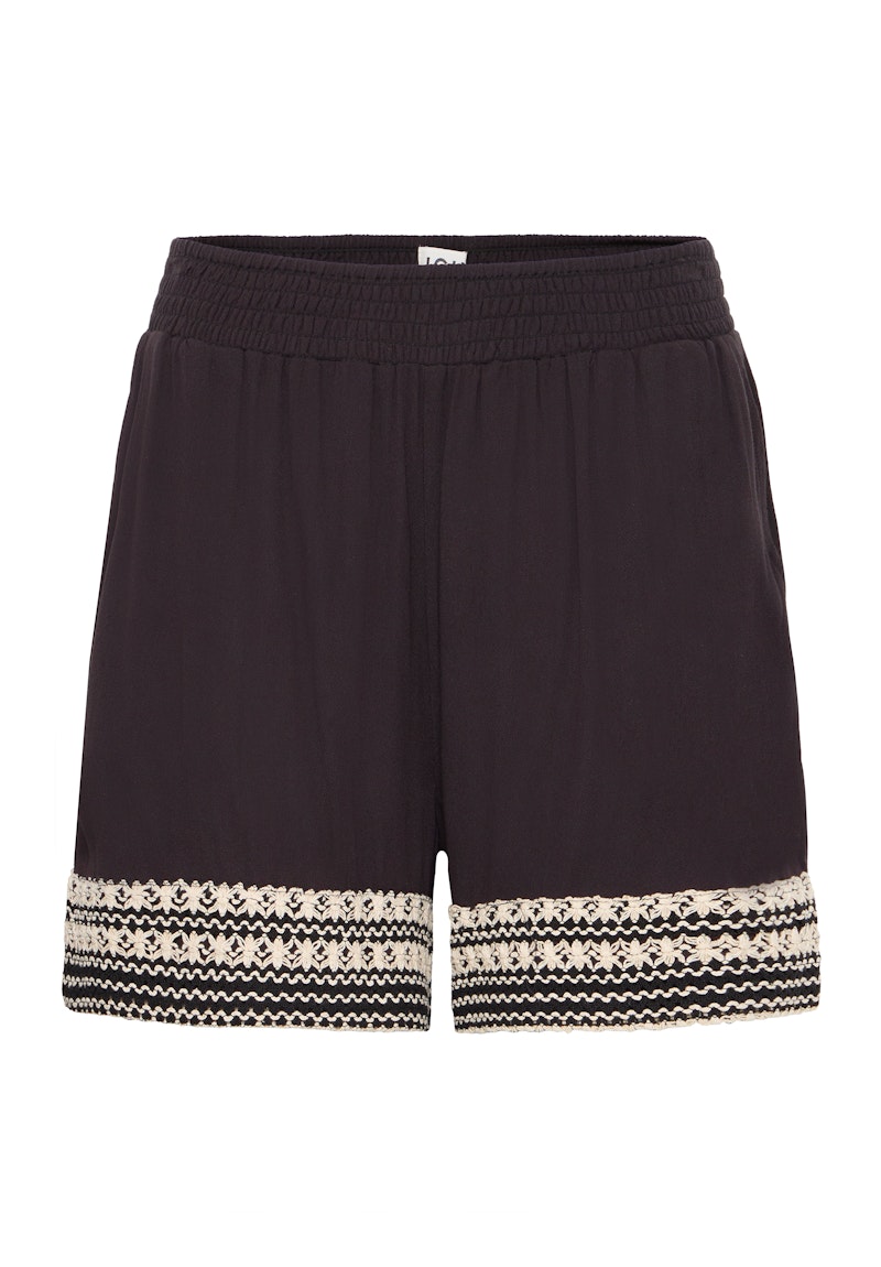 ICHI Ragni Shorts in Black