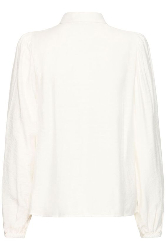 ICHI Rhines Shirt in Cloud Dancer