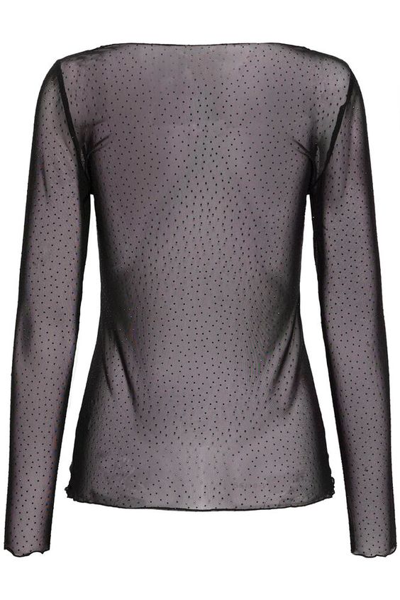 ICHI Noviola LS Top in Black