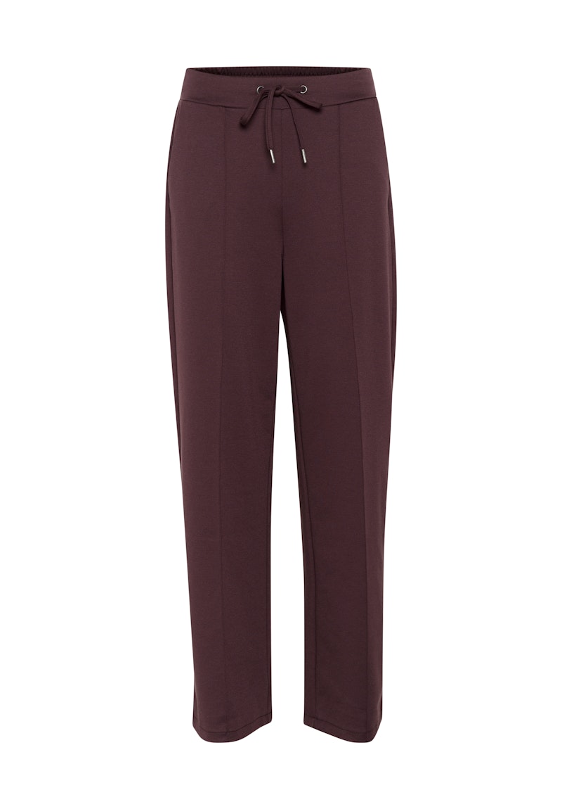 Kaffe Jenny Straight Pants in Fudge