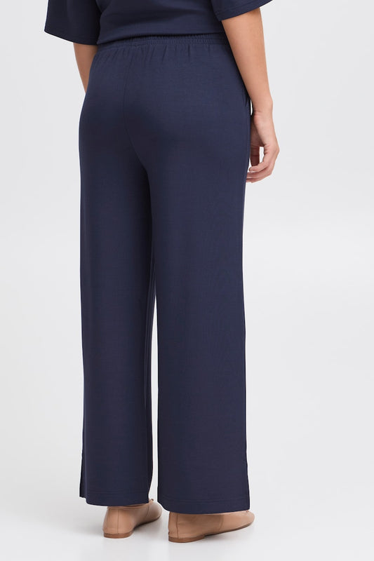 Fransa Aurora Pant in Navy Blazer