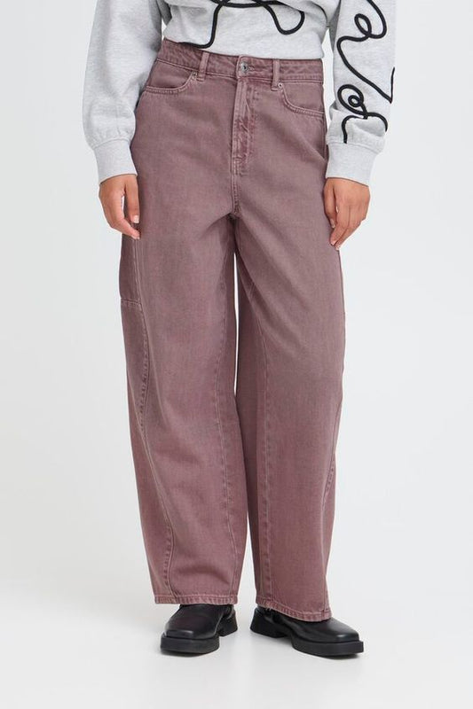 ICHI Mijalla Pant in Ruby Wine
