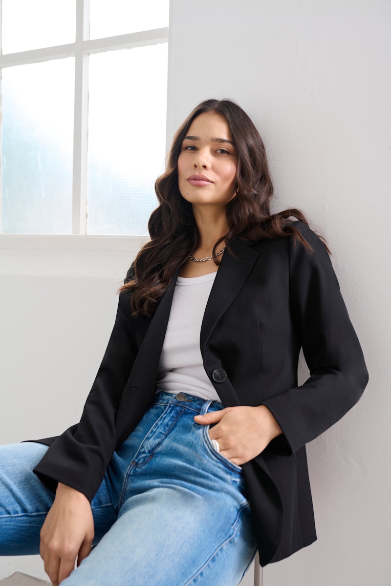Kaffe Maris Reg Fit Jeans in Vintage Blue