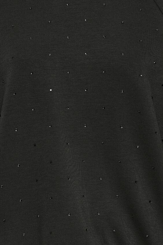 ICHI Amias LS Sweat in Black