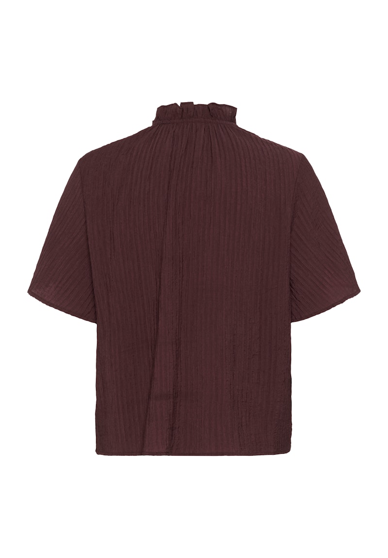 Fransa Lianna Blouse in Fudge