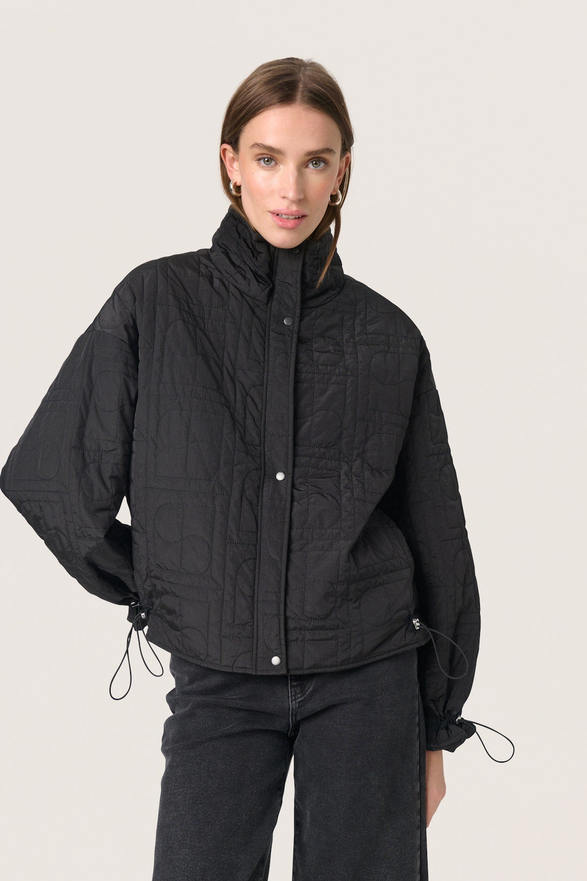 Soaked in Luxury Jackline Short Jacket in Black