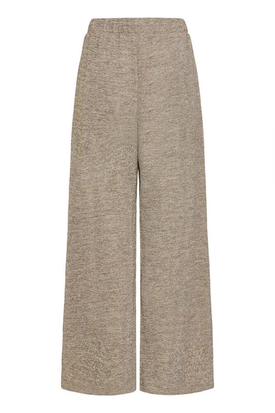 ICHI Danice Pant in Silver Mink - Nature