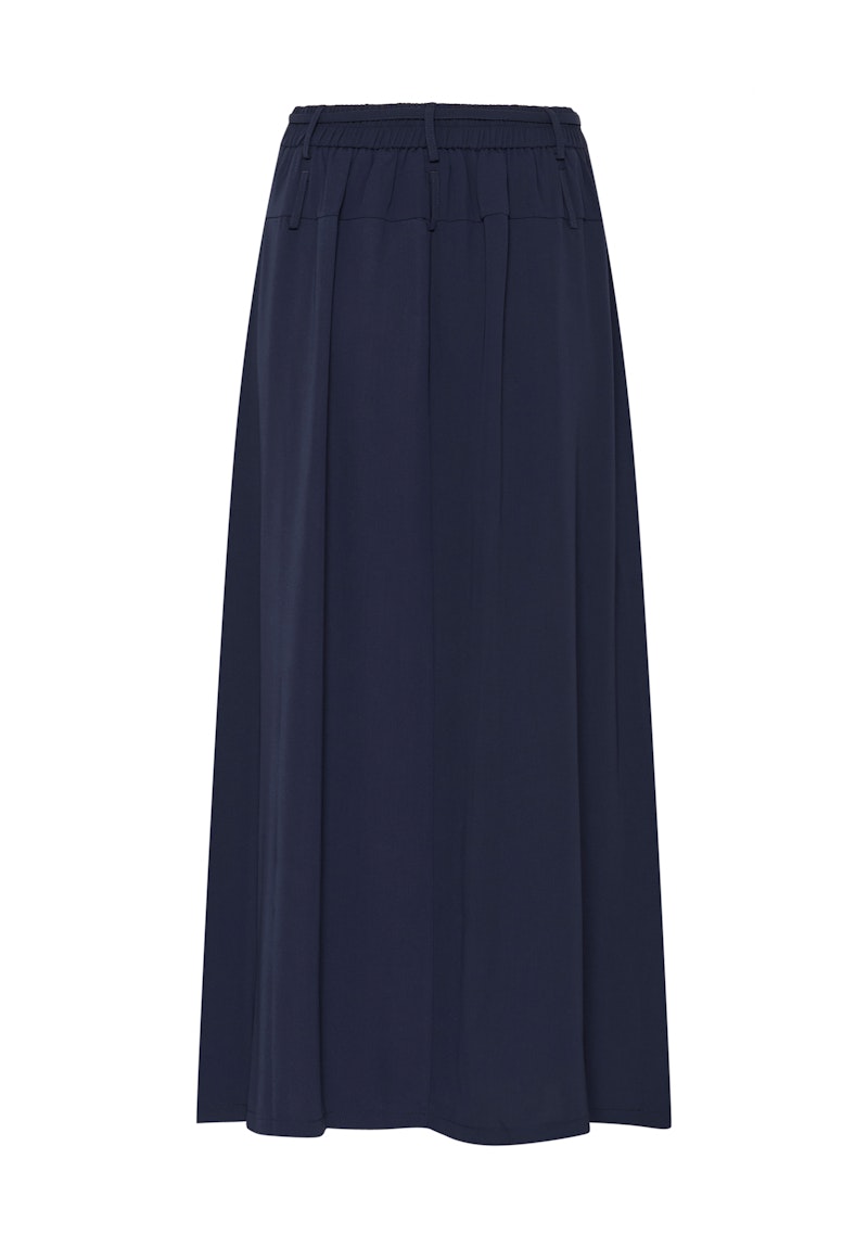 KAFFE Illis Skirt in Midnight Marine