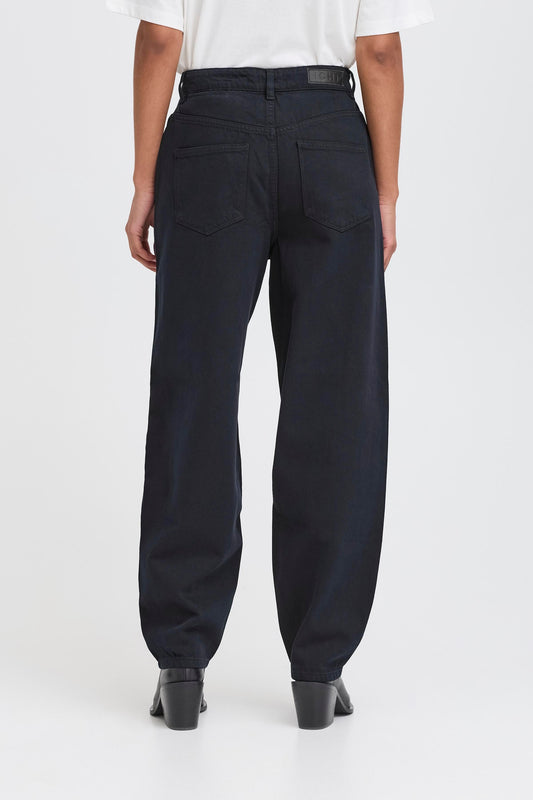 ICHI Hezano Jeans in Dark Navy