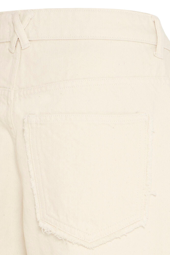 ICHI Hezano Pant in Birch White
