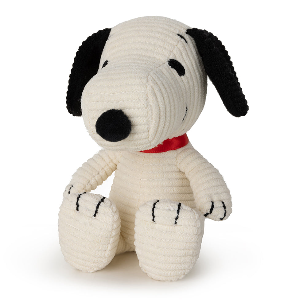 Snoopy Corduroy Cream Plush Toy - 12cm - 5"