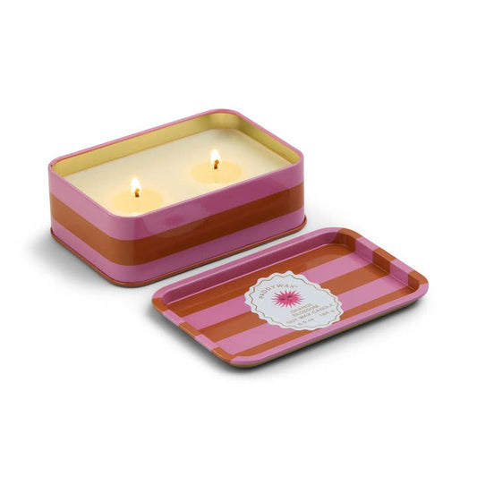 A Dopo 6oz Printed Tin - Sun - Orange Blossom