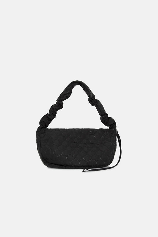 Compania Fantastica Black Quilted shoulder Bag