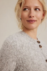 Sibin Linnebjerg Chicago Cardigan in Sweat Grey